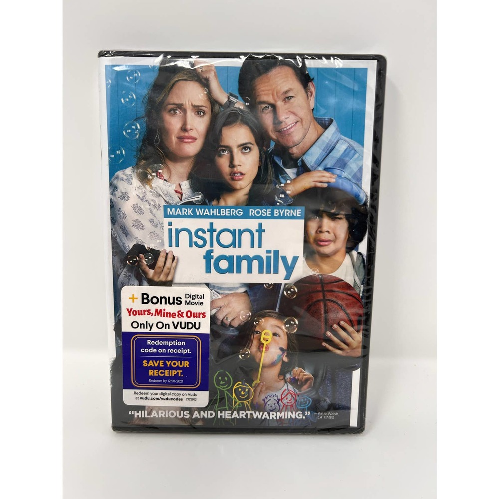 Instant Family Hilarious and Heartwarming New Sealed